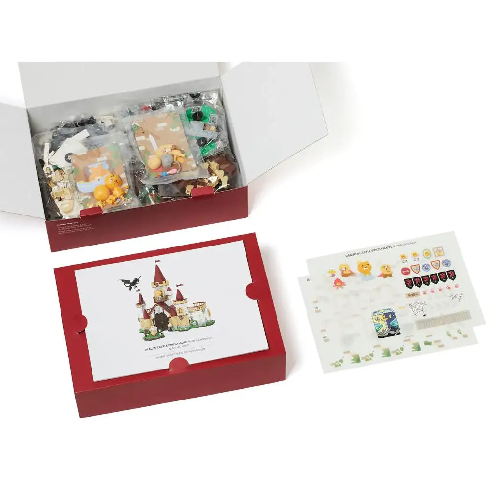 Kakao Friends - Ryan & Choonsik Dragon Castle Brick Figure - Kakao Friends - Home & Living, Accessories - Harumio