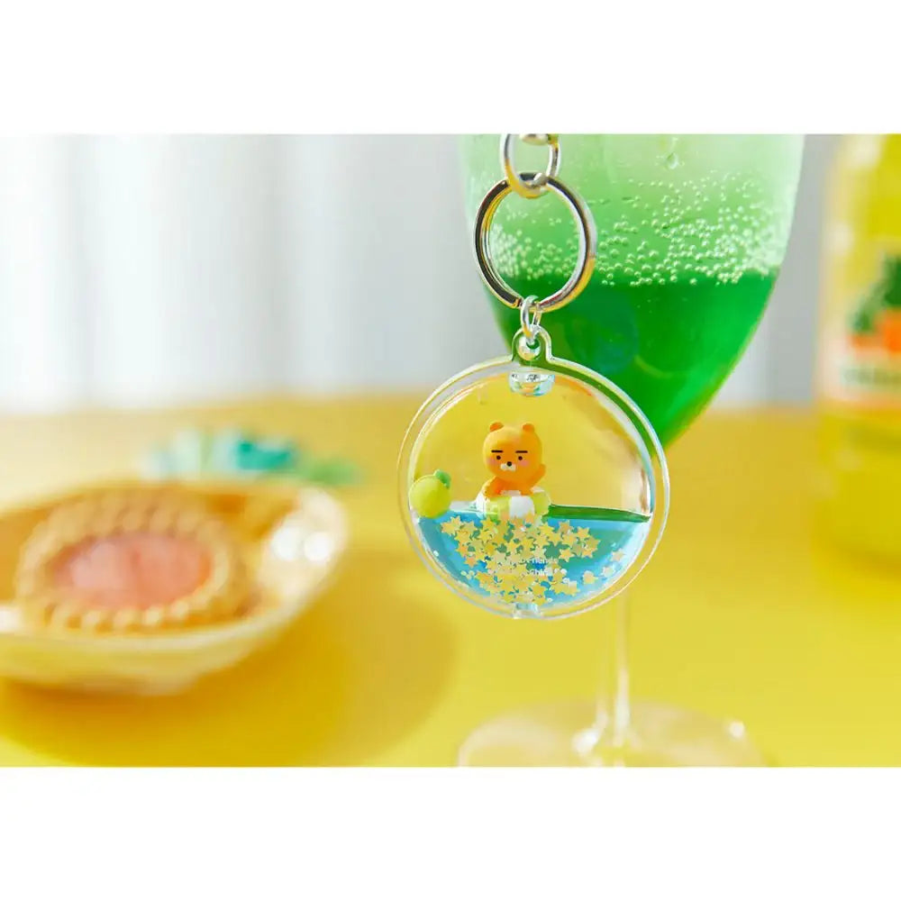 Kakao Friends - Swimming Soda City Waterball Keyring - Kakao Friends - Accessories - Harumio