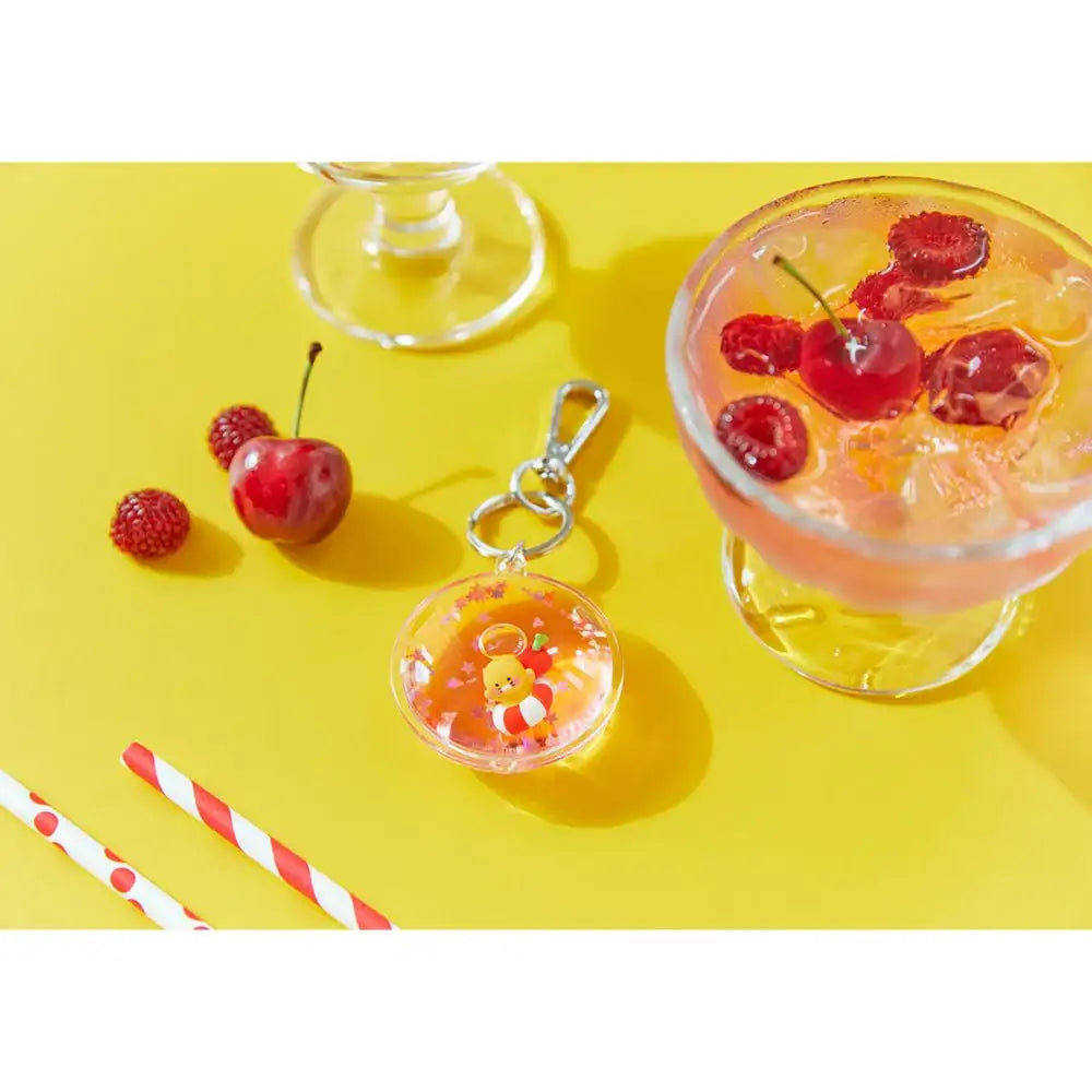 Kakao Friends - Swimming Soda City Waterball Keyring - Kakao Friends - Accessories - Harumio