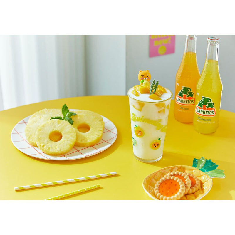Kakao Friends - Swimming Soda City Cherry Figure Glass Cup