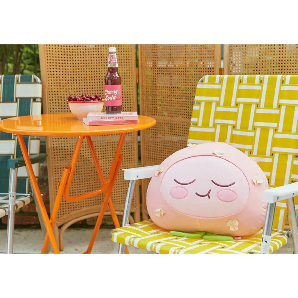 Kakao Friends - Swimming Soda City Smiling Apeach Cushion - Kakao Friends - Plush - Harumio