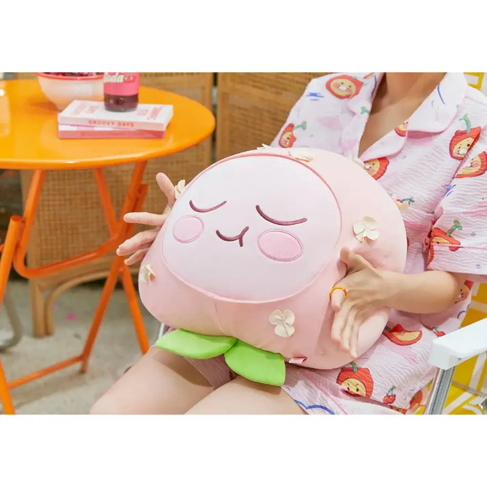 Kakao Friends - Swimming Soda City Smiling Apeach Cushion - Kakao Friends - Plush - Harumio