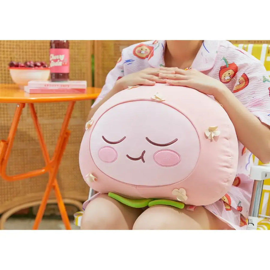 Kakao Friends - Swimming Soda City Smiling Apeach Cushion - Kakao Friends - Plush - Harumio