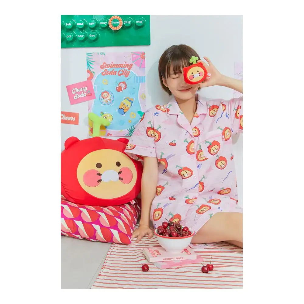 Kakao Friends - Swimming Soda City Face Keyring - Kakao Friends - Accessories - Harumio