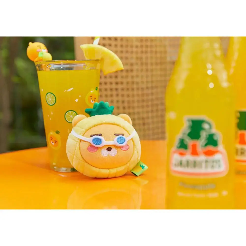 Kakao Friends - Swimming Soda City Face Keyring - Kakao Friends - Accessories - Harumio