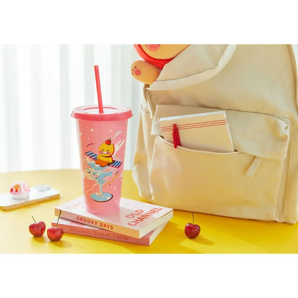 Kakao Friends - Swimming Soda City Color Change Cold Cup - Kakao Friends - Home & Living, Accessories - Harumio