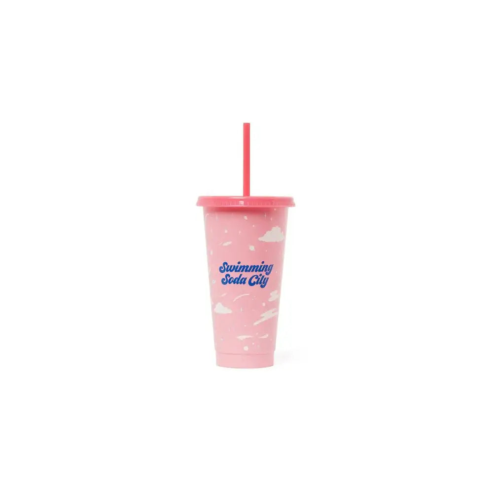 Kakao Friends - Swimming Soda City Color Change Cold Cup - Kakao Friends - Home & Living, Accessories - Harumio
