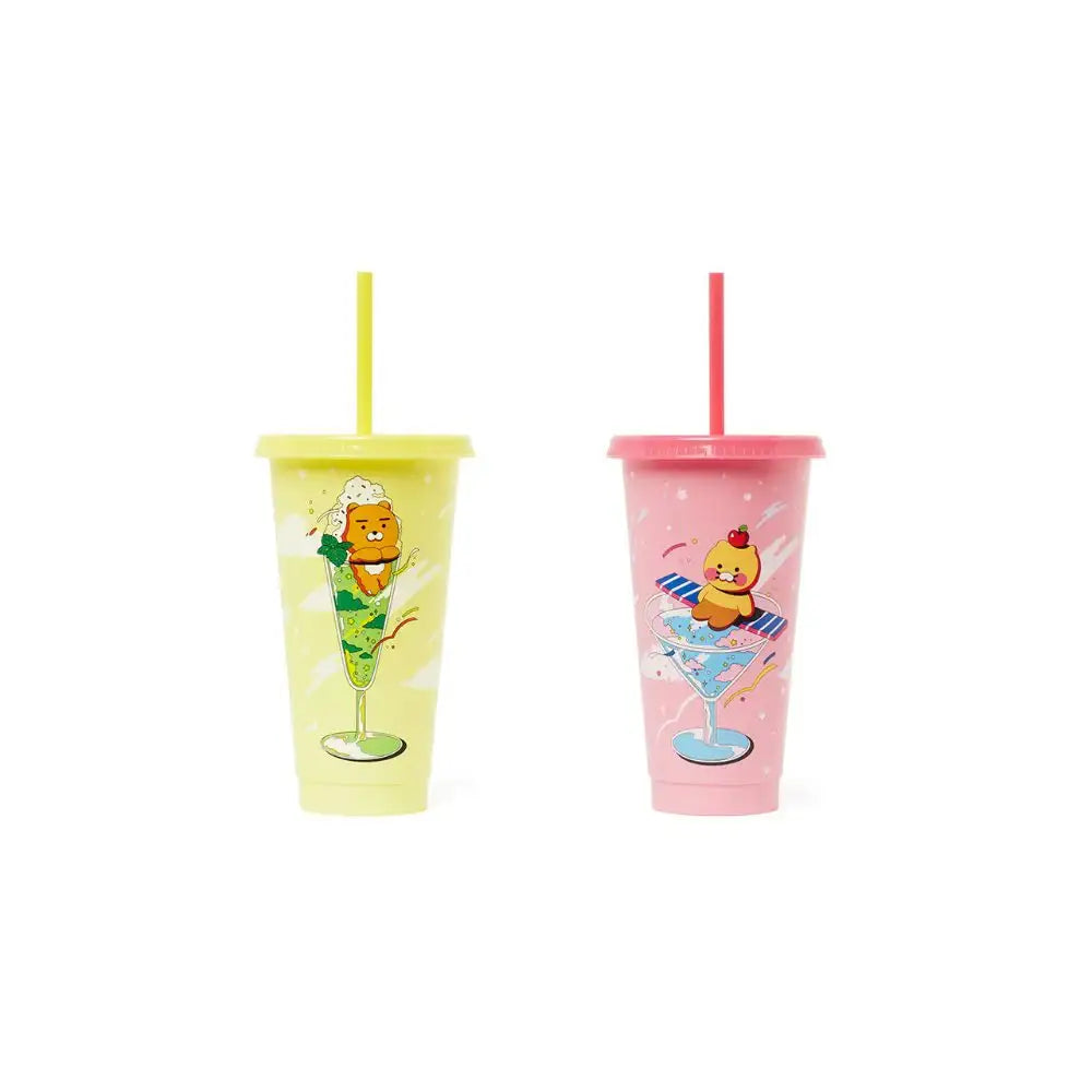 Kakao Friends - Swimming Soda City Color Change Cold Cup - Kakao Friends - Home & Living, Accessories - Harumio