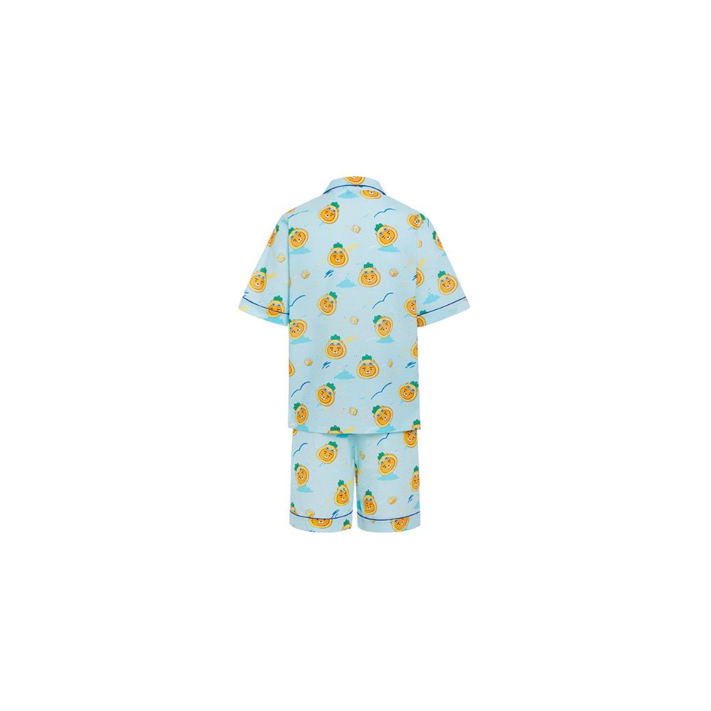 Kakao Friends - Swimming Soda City Ryan Blue Pajamas Set