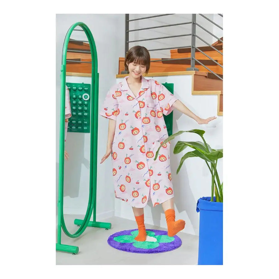Kakao Friends - Swimming Soda City Choonsik Dress Pajamas - Kakao Friends - Clothing - Harumio