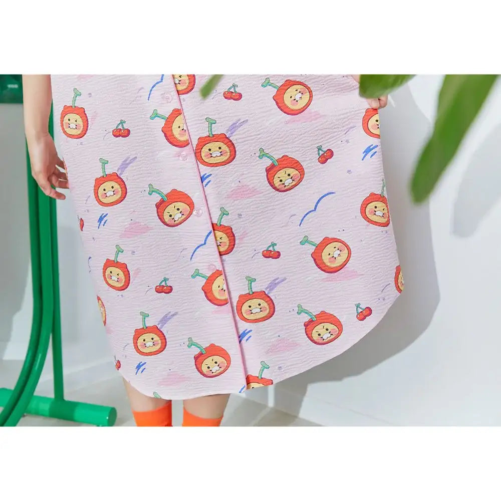 Kakao Friends - Swimming Soda City Choonsik Dress Pajamas - Kakao Friends - Clothing - Harumio