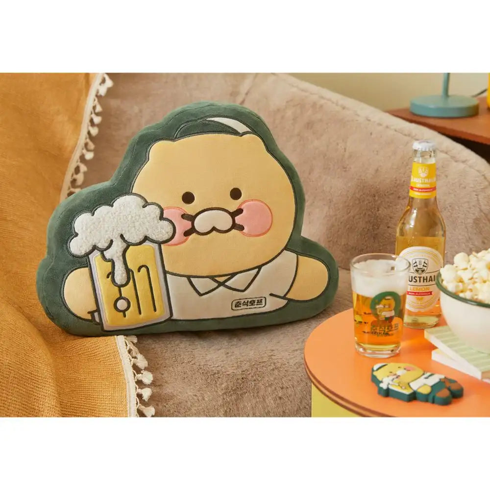 Kakao Friends - Choonsik Hof Cushion - Kakao Friends - Home & Living, Accessories - Harumio