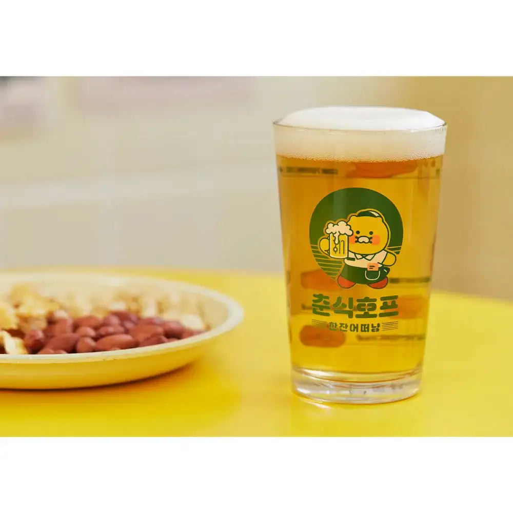 Kakao Friends - Choonsik Hof Beer Glass Set (2 pcs) - Kakao Friends - Home & Living, Accessories - Harumio