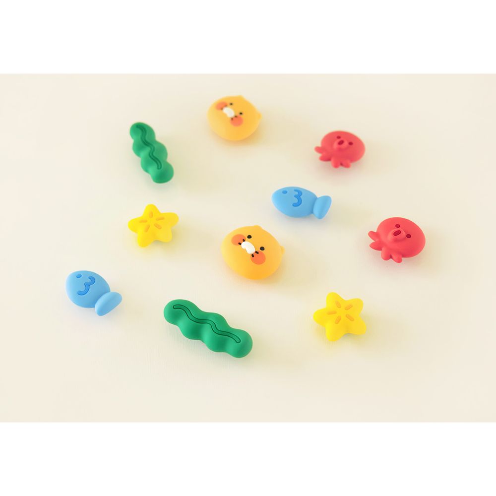 Kakao Friends - Choonsik Silicone Charm Set (5 pcs)