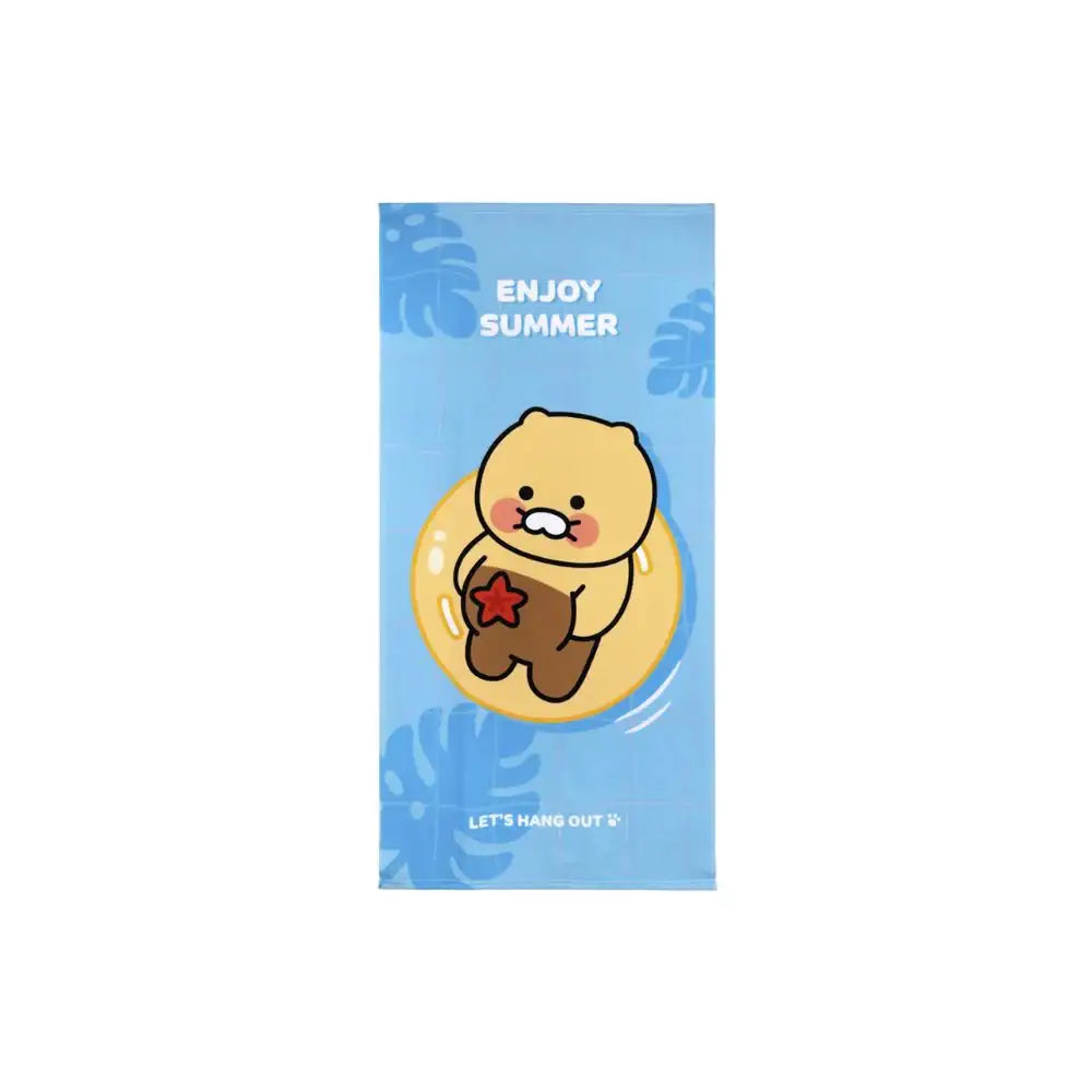 Kakao Friends - Choonsik Beach Towel - Kakao Friends - Home & Living, Accessories - Harumio
