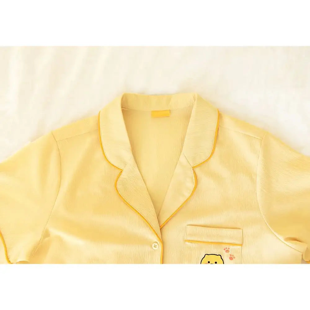 Kakao Friends - Choonsik Short Sleeve Pajama Set - Kakao Friends - Home & Living, Accessories - Harumio