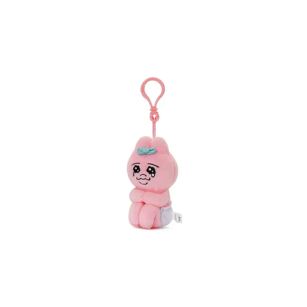 Kakao Friends - Punkyu Rabbit Sitting Plush Keychain - Kakao Friends - Home & Living, Accessories - Harumio