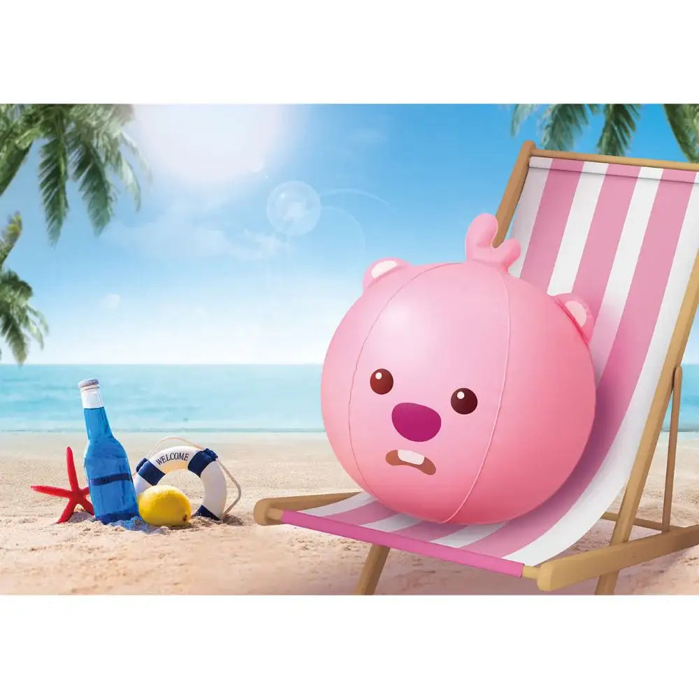 Kakao Friends - Zanmang Loopy Face Beach Ball - Kakao Friends - Home & Living, Accessories - Harumio