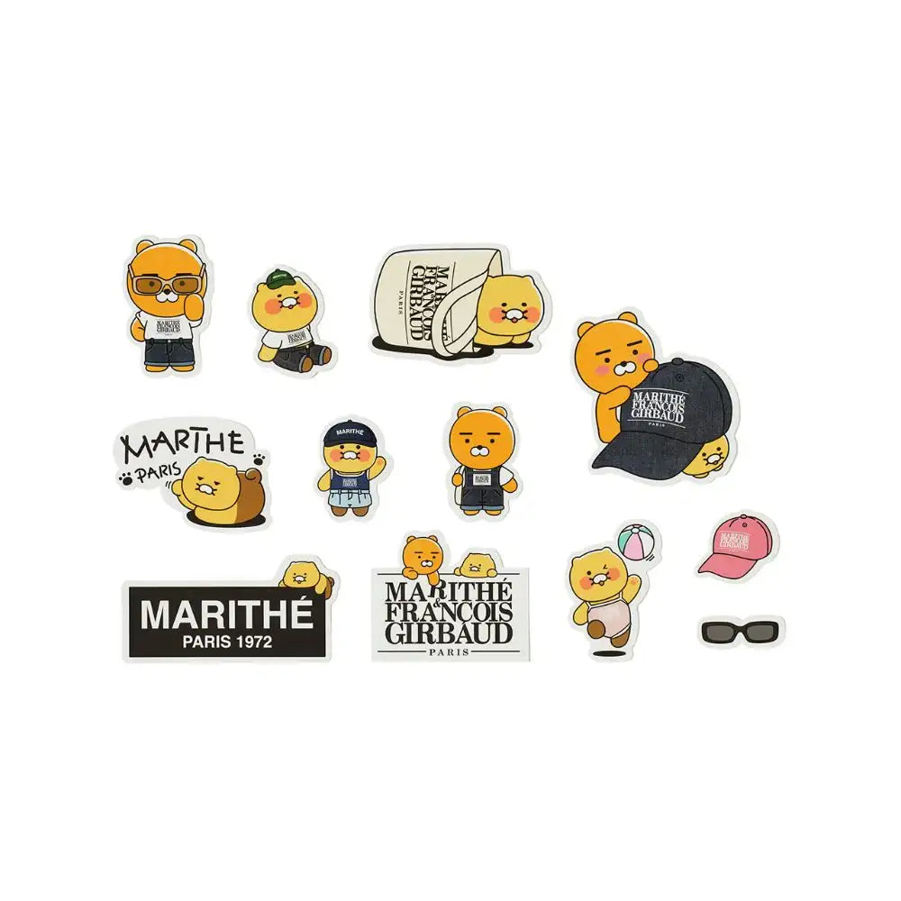 MFG x Kakao Friends - Ryan & Choonsik Sticker Pack - Kakao Friends - Sticker - Harumio