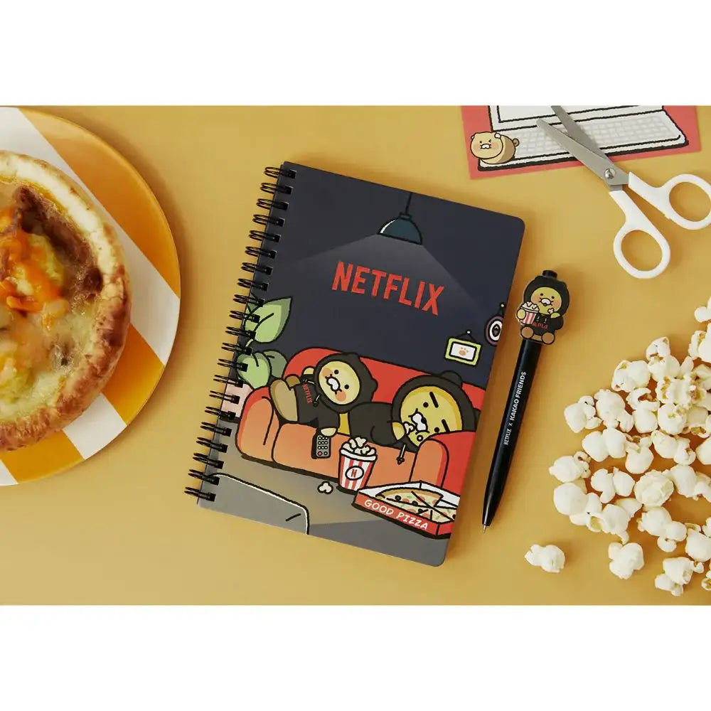 Netflix x Kakao Friends - Ryan & Choonsik Notebook - Netflix x Kakao Friend - Home & Living, Accessories - Harumio