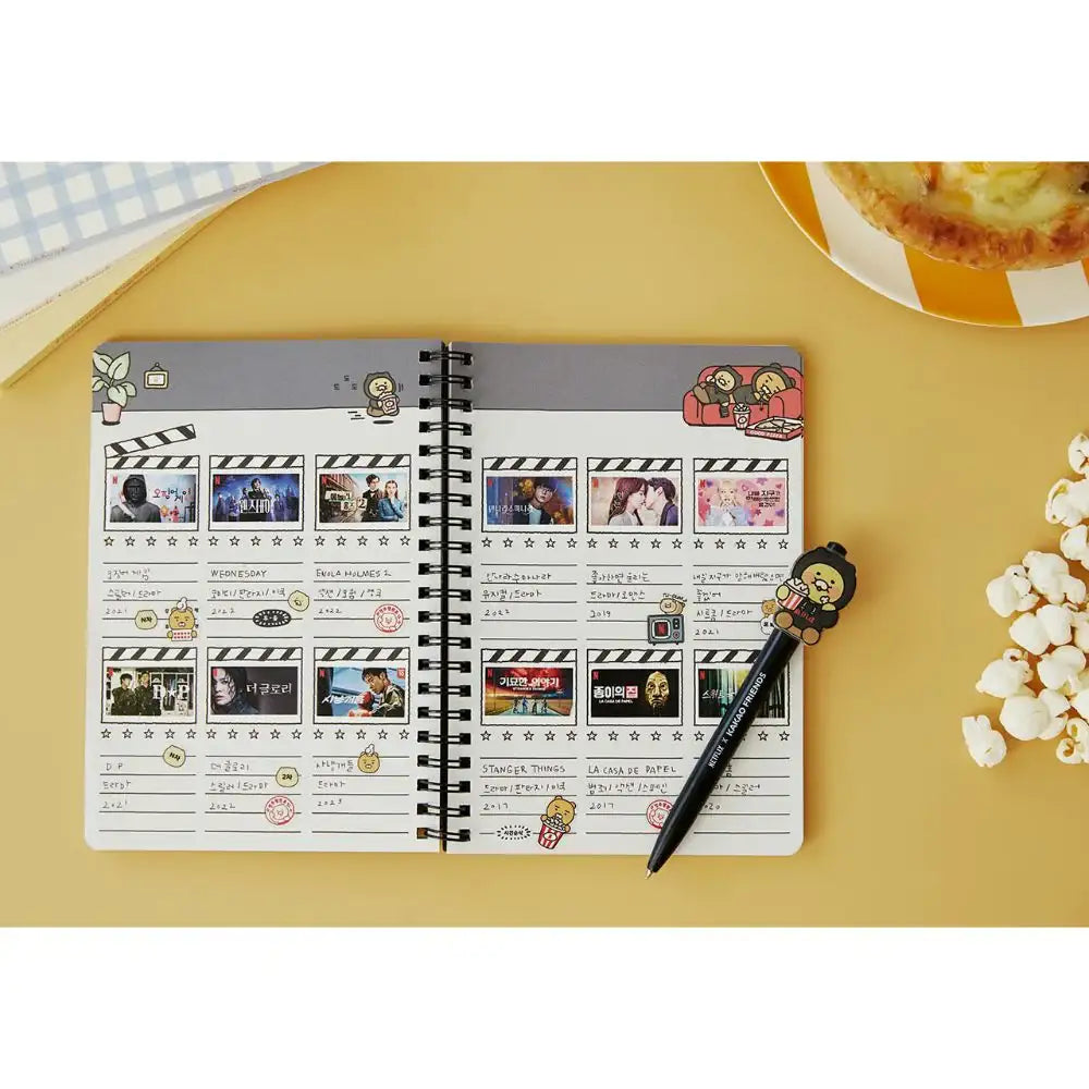 Netflix x Kakao Friends - Ryan & Choonsik Notebook - Netflix x Kakao Friend - Home & Living, Accessories - Harumio