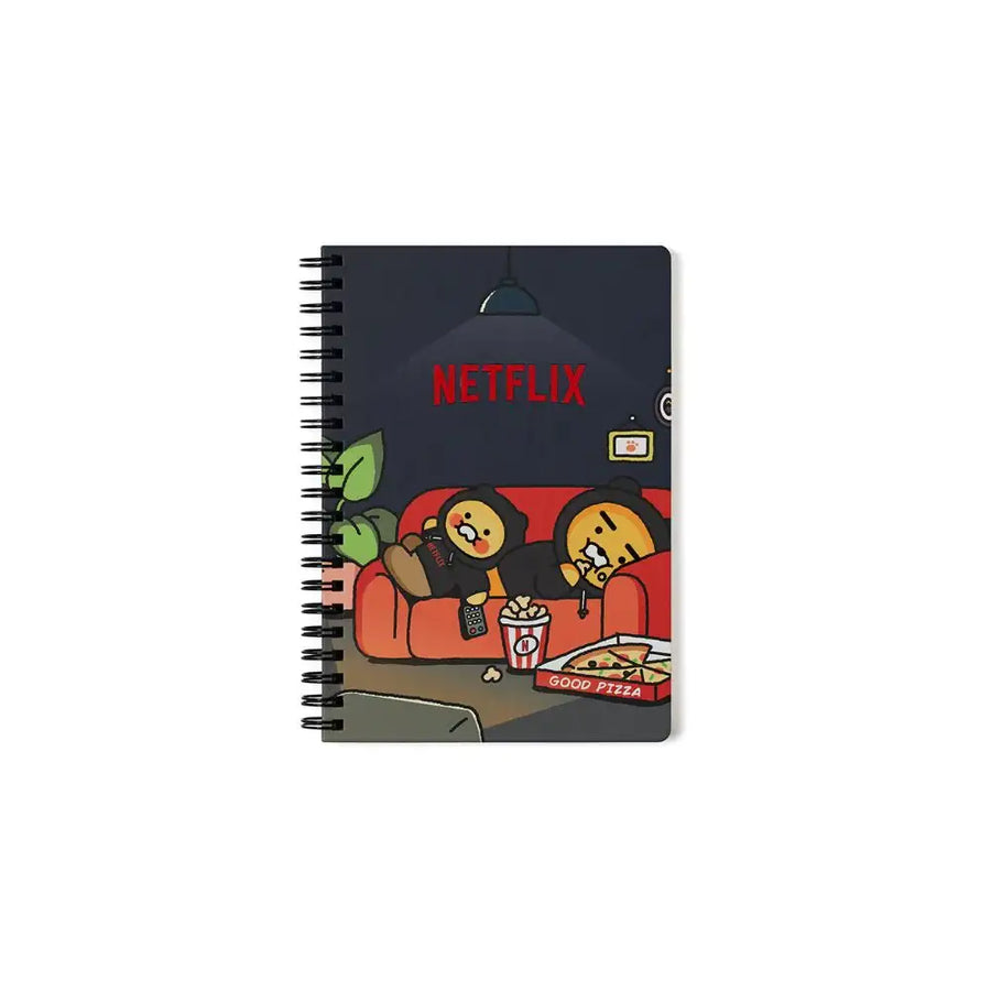 Netflix x Kakao Friends - Ryan & Choonsik Notebook - Netflix x Kakao Friend - Home & Living, Accessories - Harumio