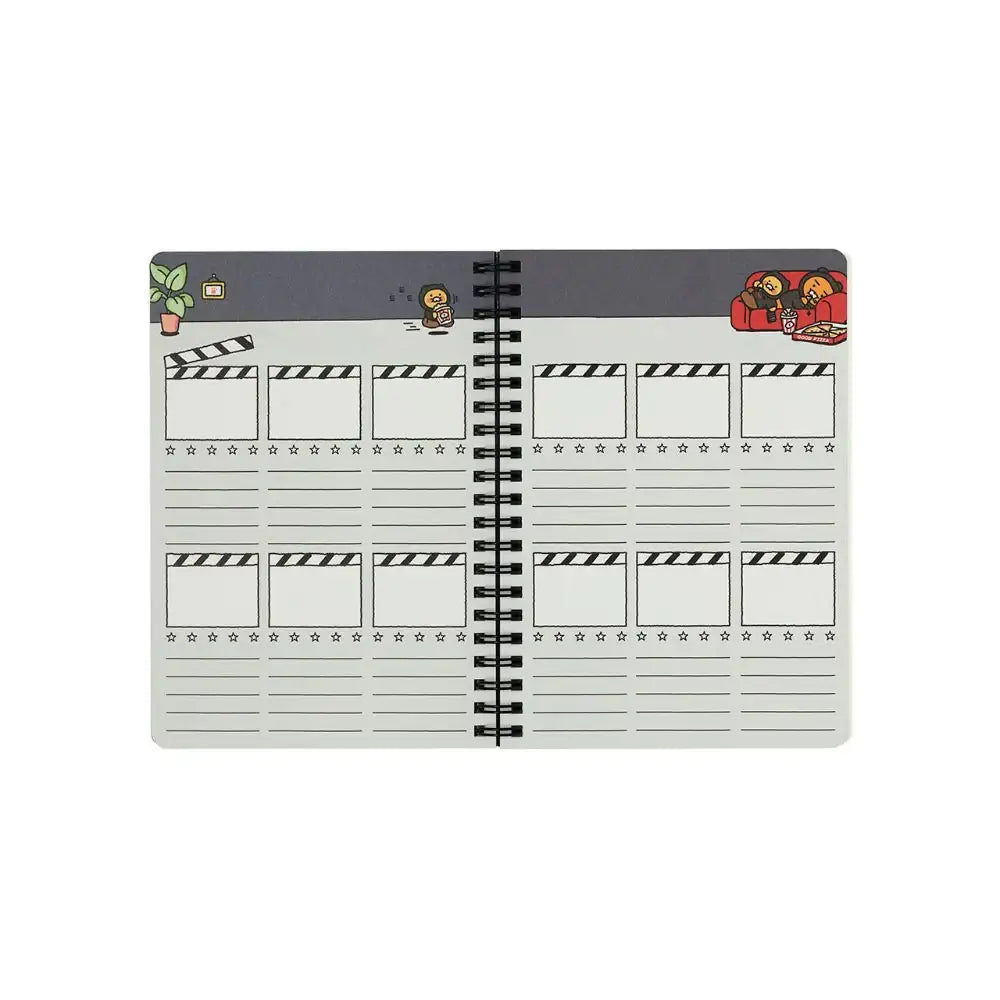 Netflix x Kakao Friends - Ryan & Choonsik Notebook - Netflix x Kakao Friend - Home & Living, Accessories - Harumio