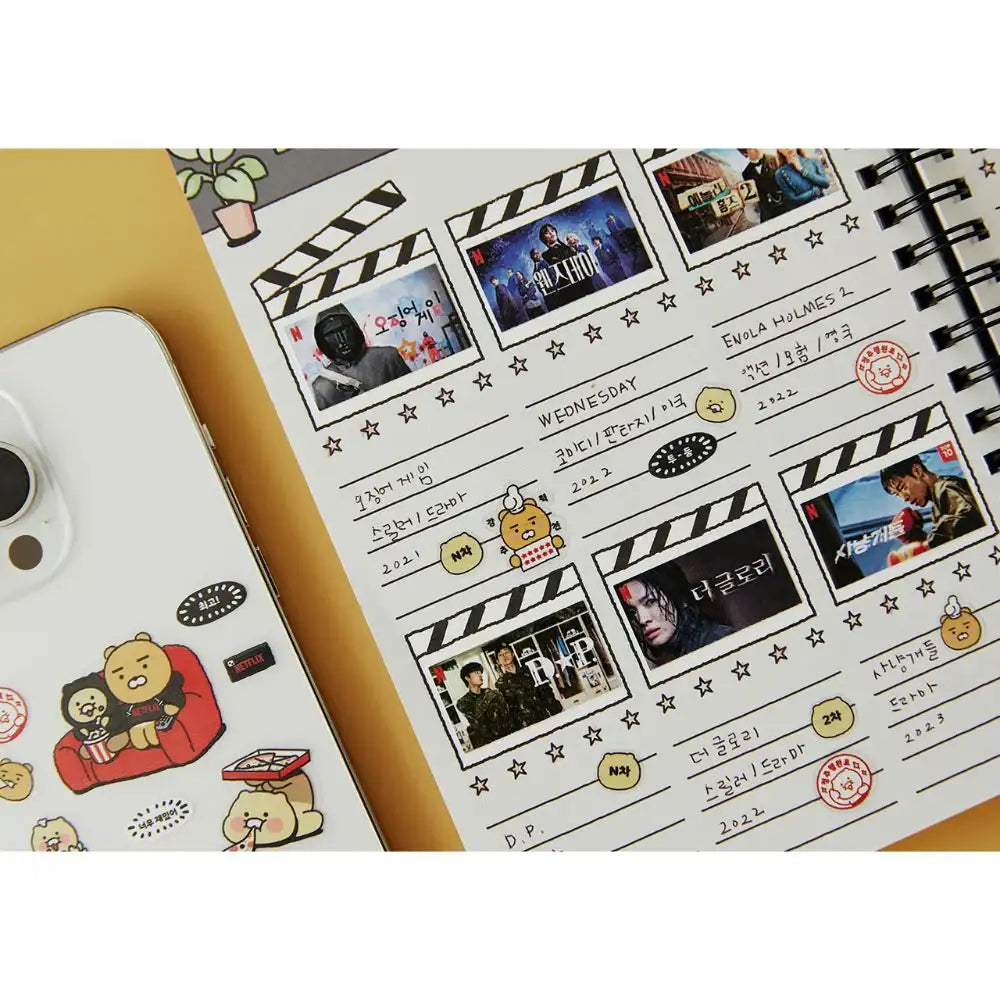 Netflix x Kakao Friends - Ryan & Choonsik Deco Sticker - Netflix x Kakao Friend - Home & Living, Accessories - Harumio