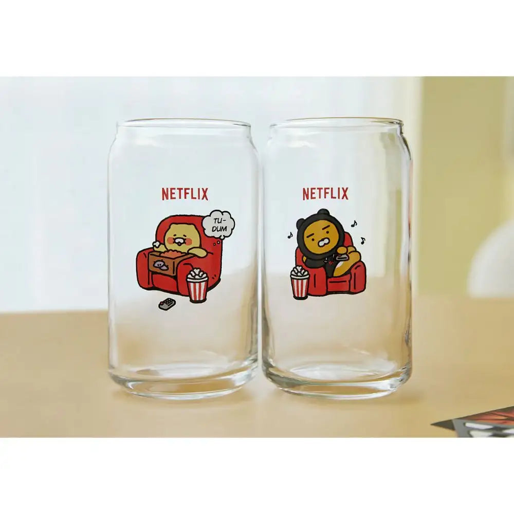 Netflix x Kakao Friends - Ryan & Choonsik Beer Cup Set (2 pcs) - Netflix x Kakao Friend - Home & Living, Accessories - Harumio
