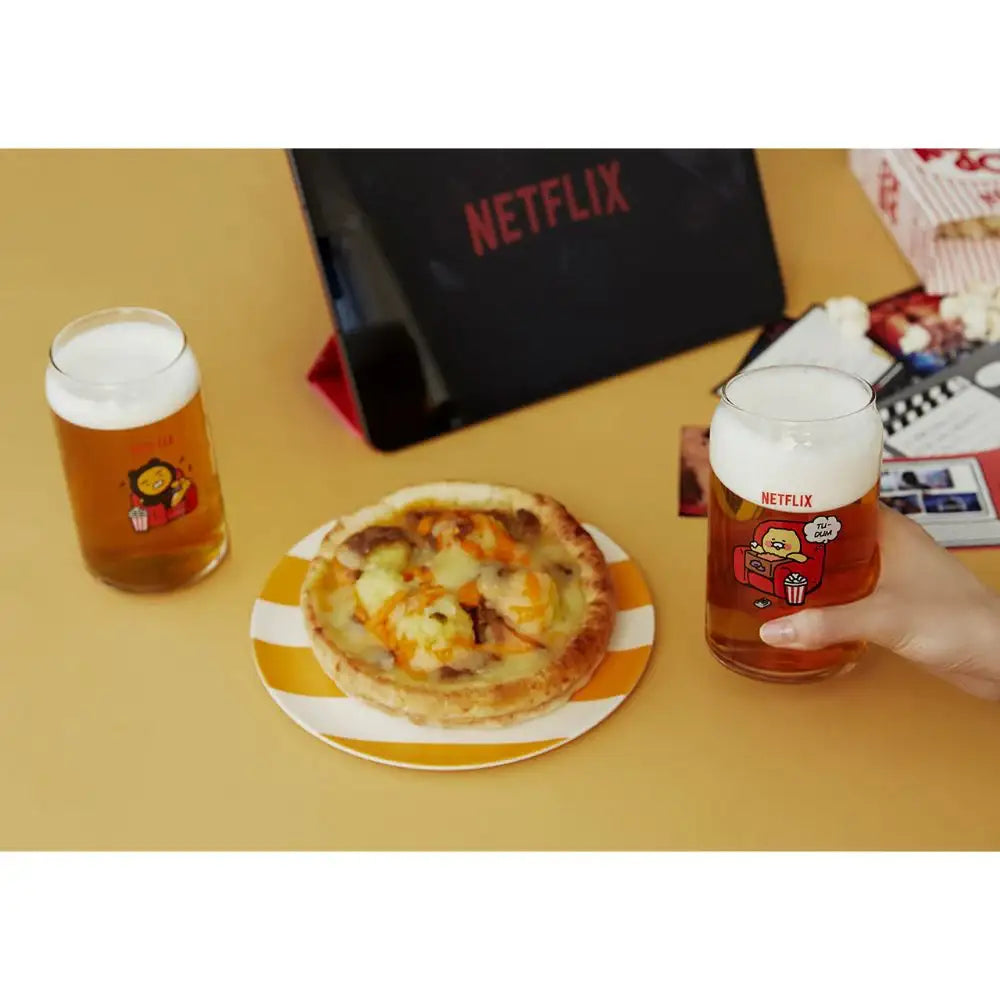 Netflix x Kakao Friends - Ryan & Choonsik Beer Cup Set (2 pcs) - Netflix x Kakao Friend - Home & Living, Accessories - Harumio