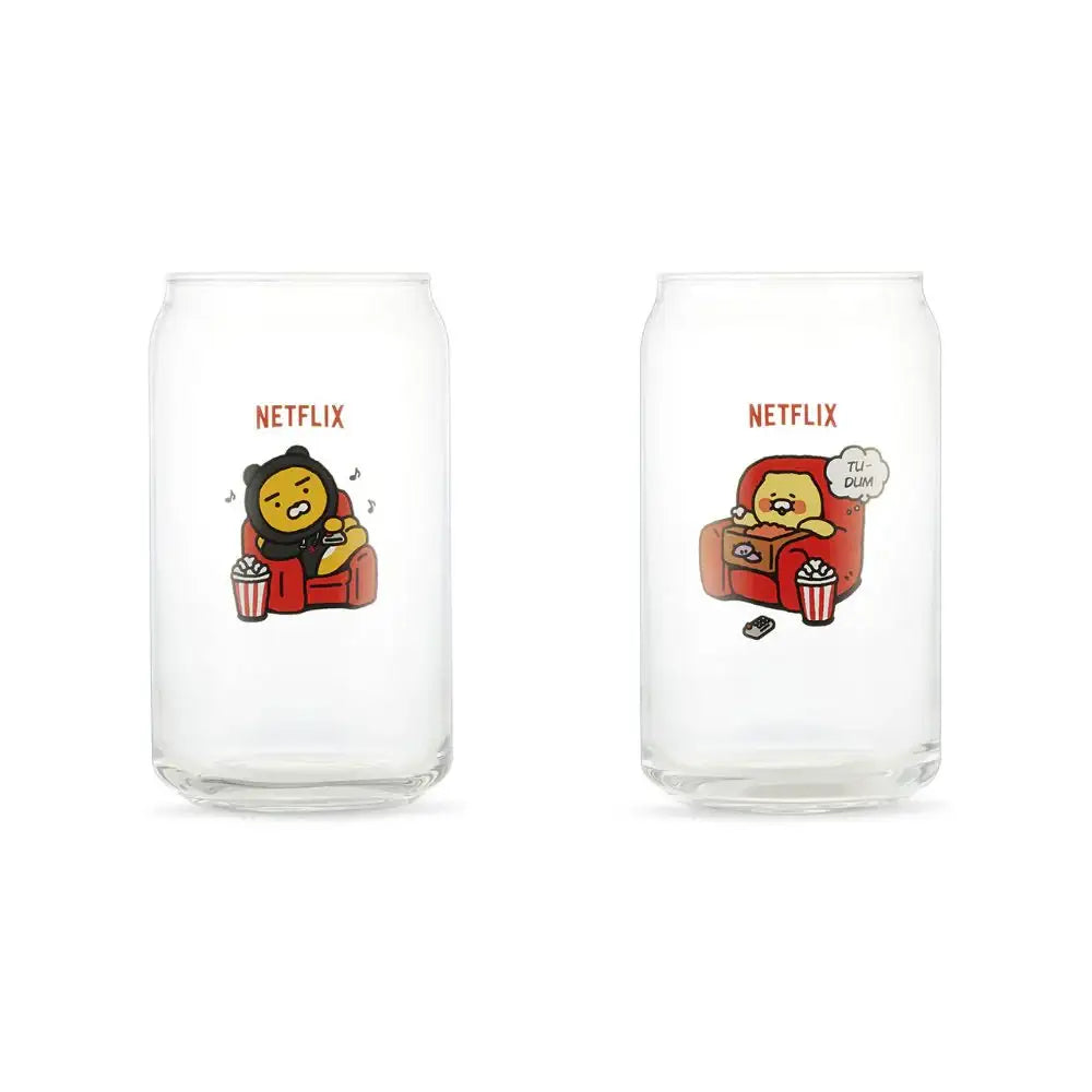 Netflix x Kakao Friends - Ryan & Choonsik Beer Cup Set (2 pcs) - Netflix x Kakao Friend - Home & Living, Accessories - Harumio