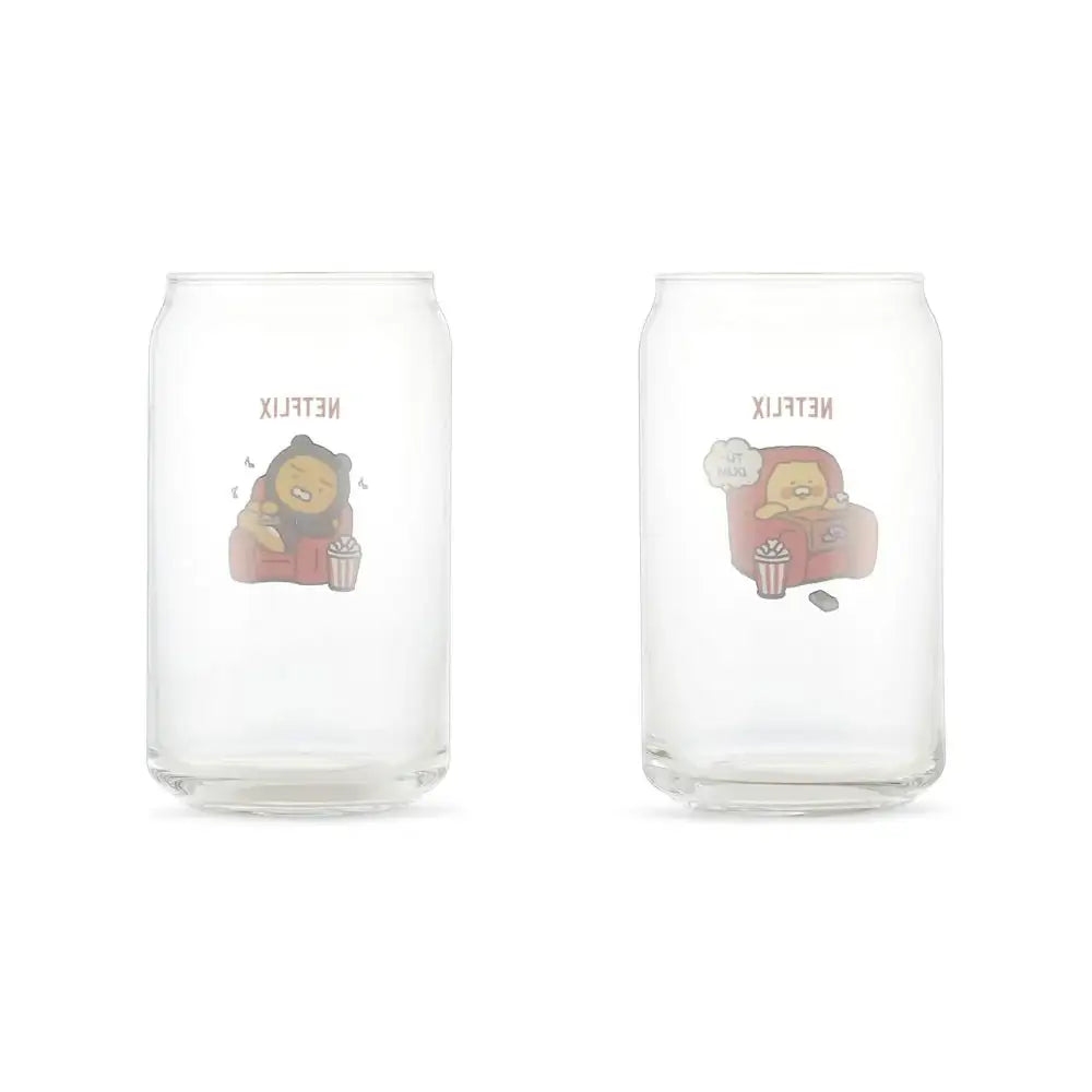 Netflix x Kakao Friends - Ryan & Choonsik Beer Cup Set (2 pcs) - Netflix x Kakao Friend - Home & Living, Accessories - Harumio
