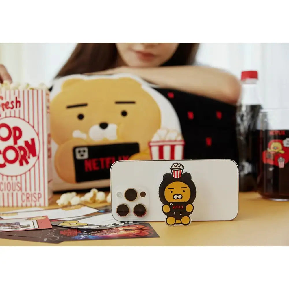 Netflix x Kakao Friends - Ryan Phone Grip - Netflix x Kakao Friend - Home & Living, Accessories - Harumio