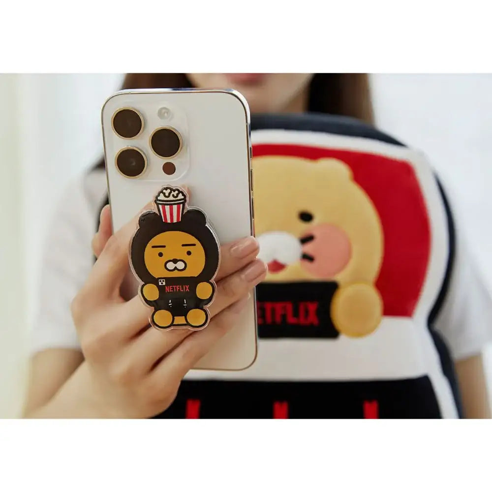 Netflix x Kakao Friends - Ryan Phone Grip - Netflix x Kakao Friend - Home & Living, Accessories - Harumio