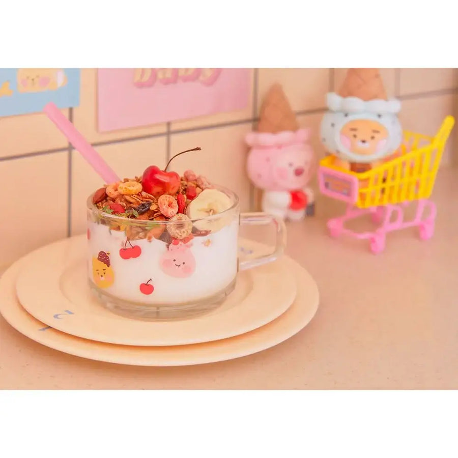 Kakao Friends - Sweet Baby Little Friends Cereal Glass Mug - Kakao Friends - Home & Living, Accessories - Harumio