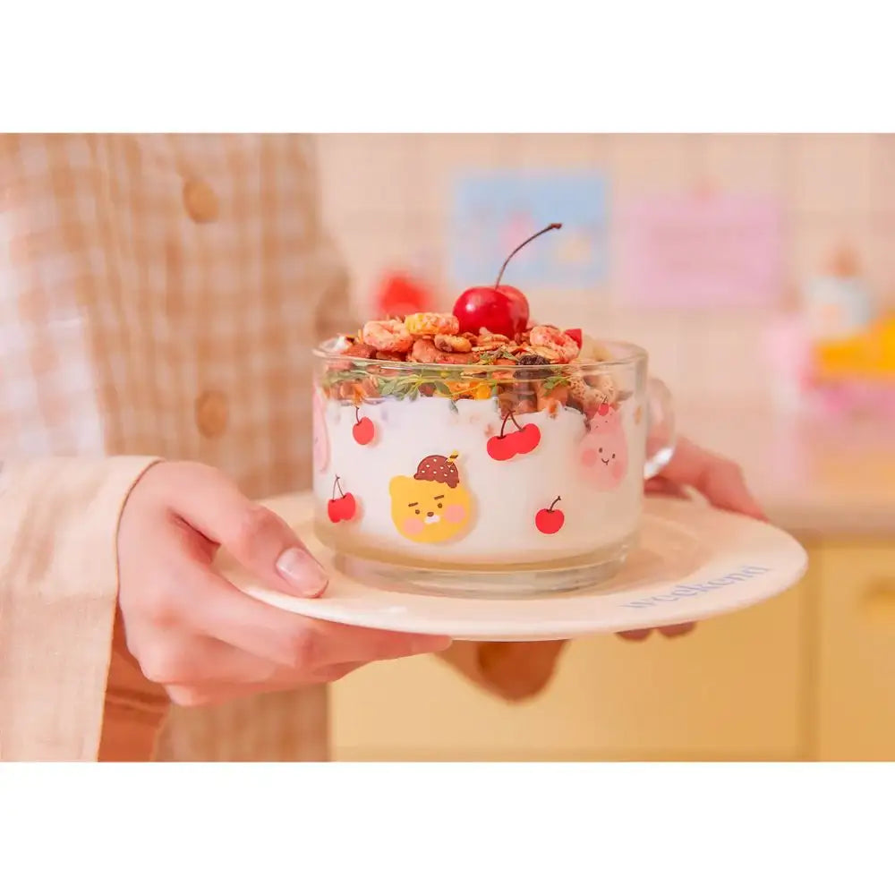Kakao Friends - Sweet Baby Little Friends Cereal Glass Mug - Kakao Friends - Home & Living, Accessories - Harumio