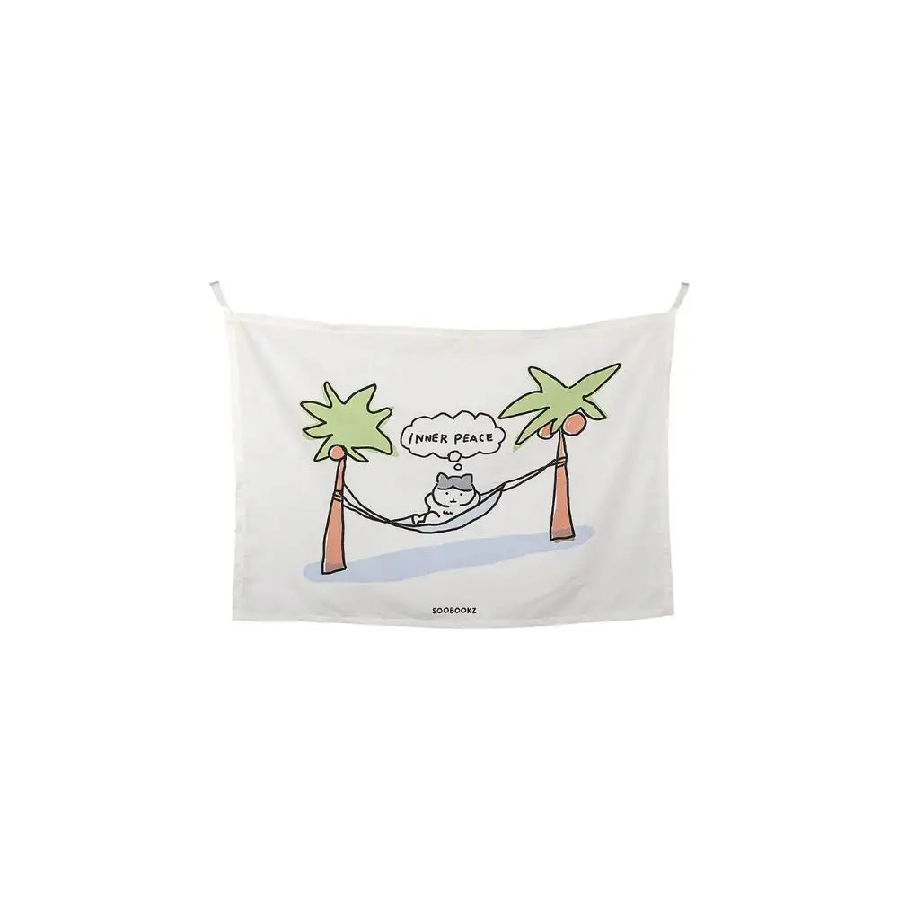 Kakao Friends - Soobookz Horizontal Fabric Poster - Kakao Friends - Home & Living, Accessories - Harumio