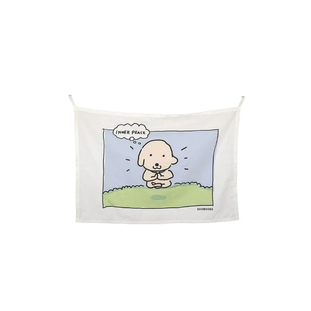 Kakao Friends - Soobookz Horizontal Fabric Poster - Kakao Friends - Home & Living, Accessories - Harumio