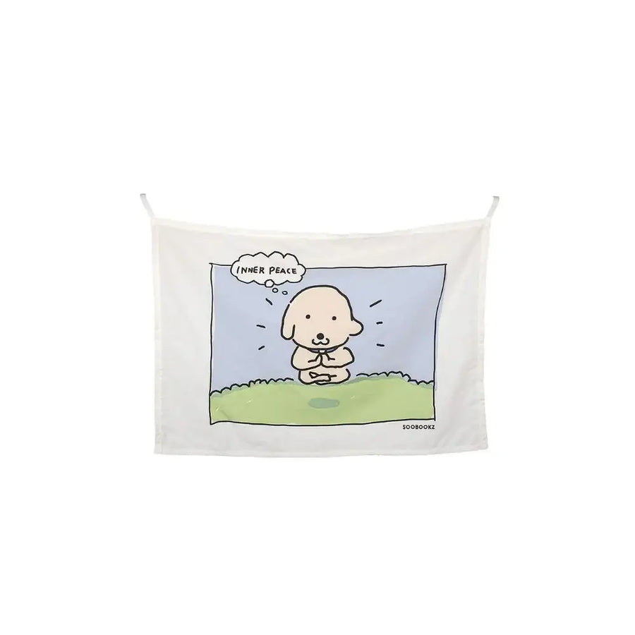 Kakao Friends - Soobookz Horizontal Fabric Poster - Kakao Friends - Home & Living, Accessories - Harumio