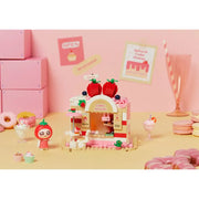 Kakao Friends - Apeach Strawberry Cake Desert Brick Figure - Kakao Friends - Toy - Harumio