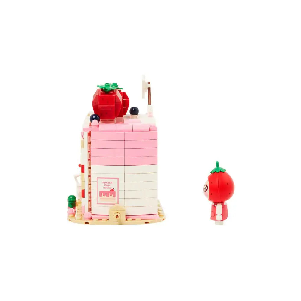 Kakao Friends - Apeach Strawberry Cake Desert Brick Figure - Kakao Friends - Toy - Harumio