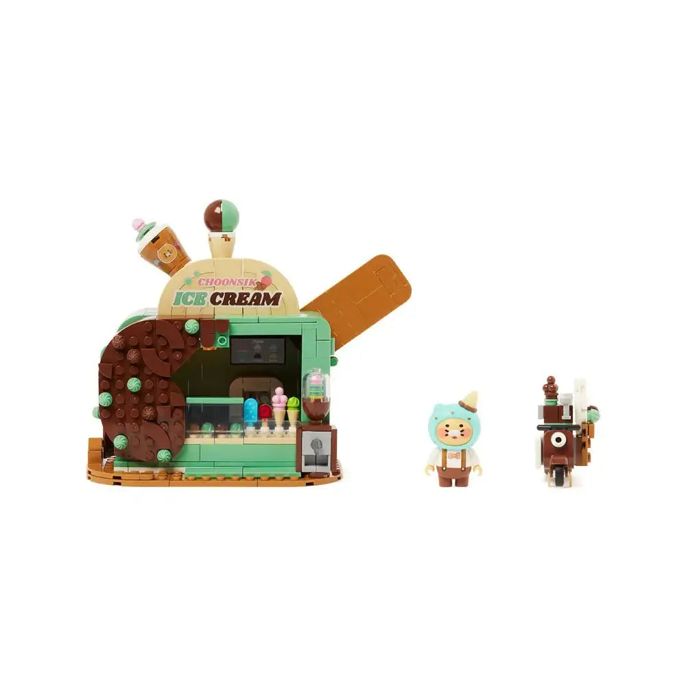 Kakao Friends - Choonsik Mint Choco Desert Brick Figure – Harumio
