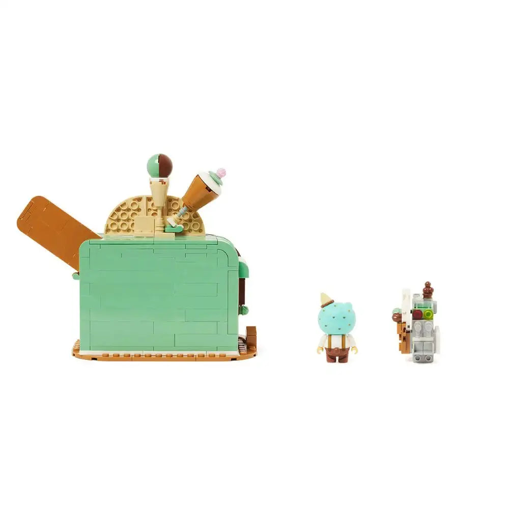 Kakao Friends - Choonsik Mint Choco Desert Brick Figure - Kakao Friends - Toy - Harumio