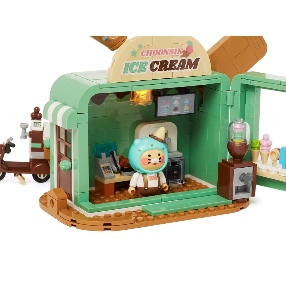 Kakao Friends - Choonsik Mint Choco Desert Brick Figure