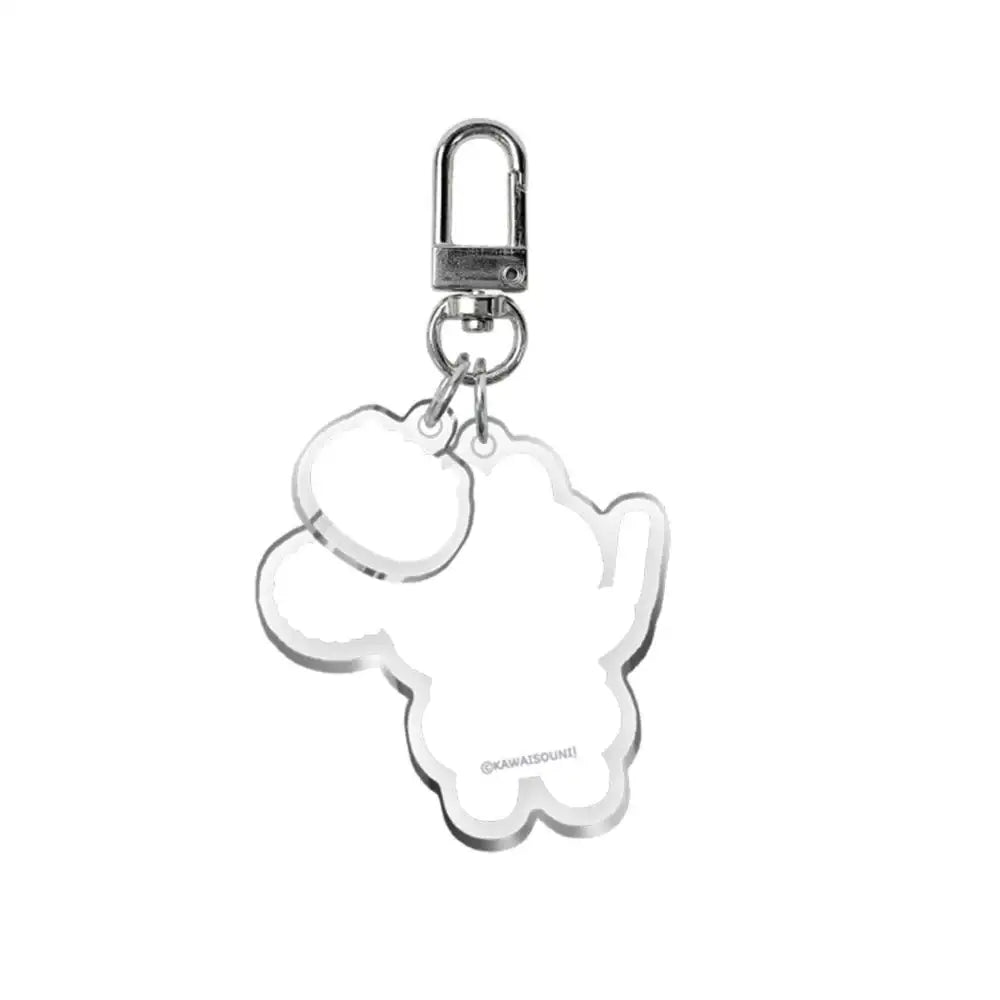 Kakao Friends - Fan Club Punkyu Rabbit Body Acrylic Keyring - Kakao Friends - Acrylic Keyring - Harumio