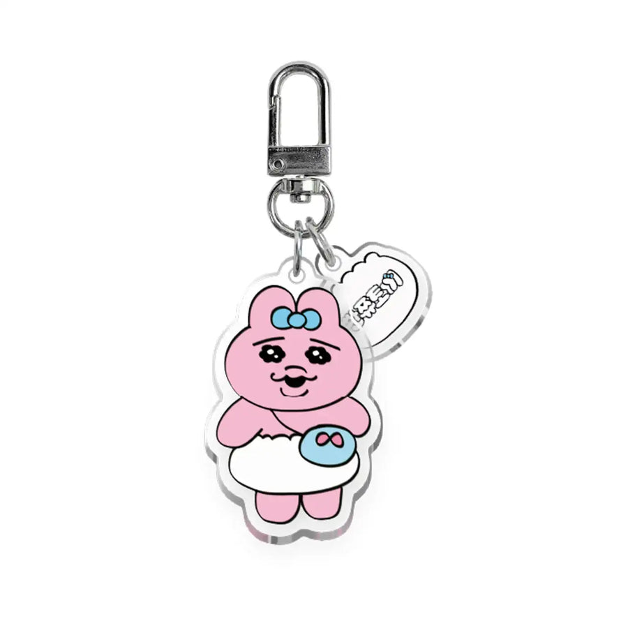 Kakao Friends - Punkyu Rabbit Pranking Acrylic Keyring - Kakao Friends - Acrylic Keyring - Harumio