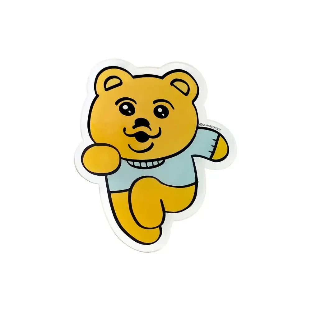 Kakao Friends - Punkyu Rabbit & Friends Gym Bear Acrylic Tok - Kakao Friends - Acrylic Keyring - Harumio