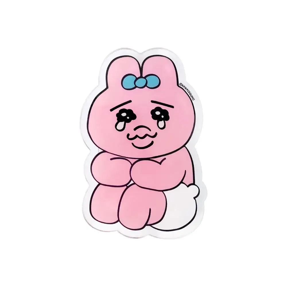 Kakao Friends - Crying Punkyu Rabbit Acrylic Tok - Kakao Friends - Grip Talk - Harumio