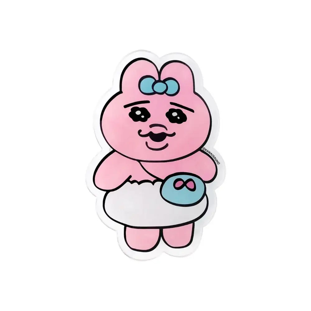 Kakao Friends - Outing Punkyu Rabbit Body Acrylic Tok - Kakao Friends - Acrylic Keyring - Harumio