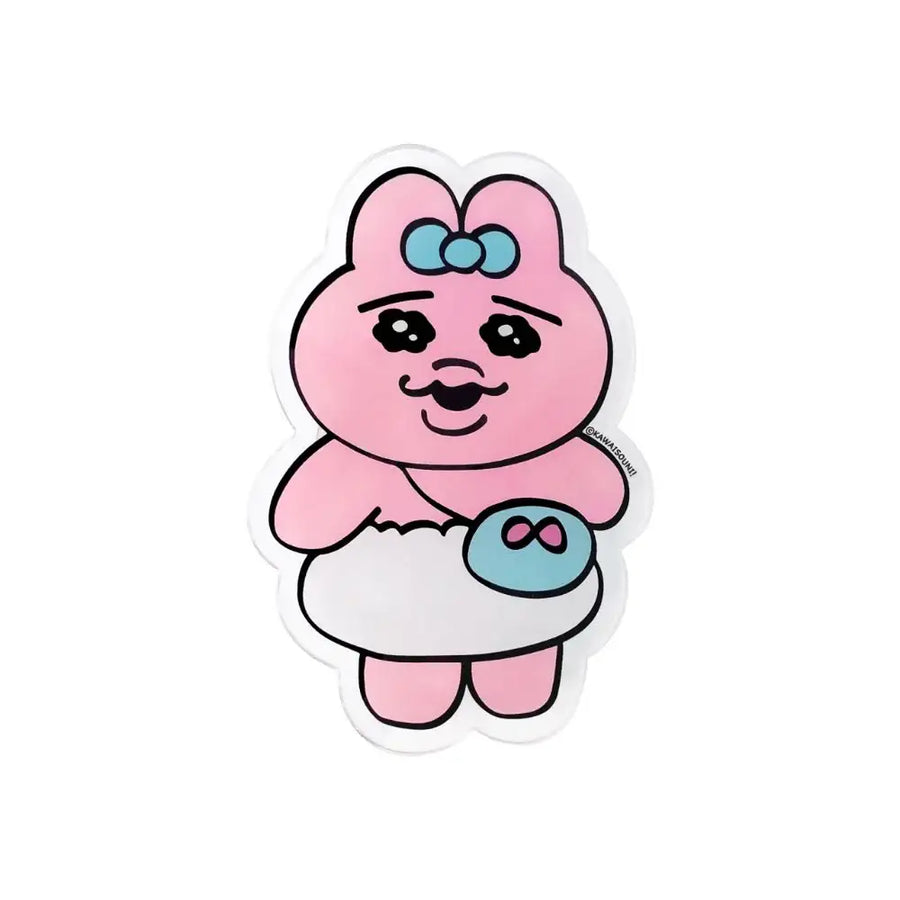 Kakao Friends - Outing Punkyu Rabbit Body Acrylic Tok - Kakao Friends - Acrylic Keyring - Harumio